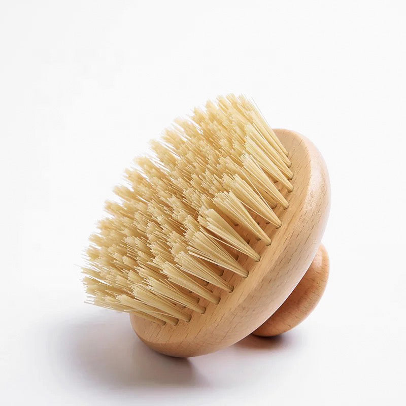 Organic Sisal Dry Body Brush - Eco friendly Natural Zero Waste Round Body Brush - Plastic Free Sustainable Exfoliate - Image 2