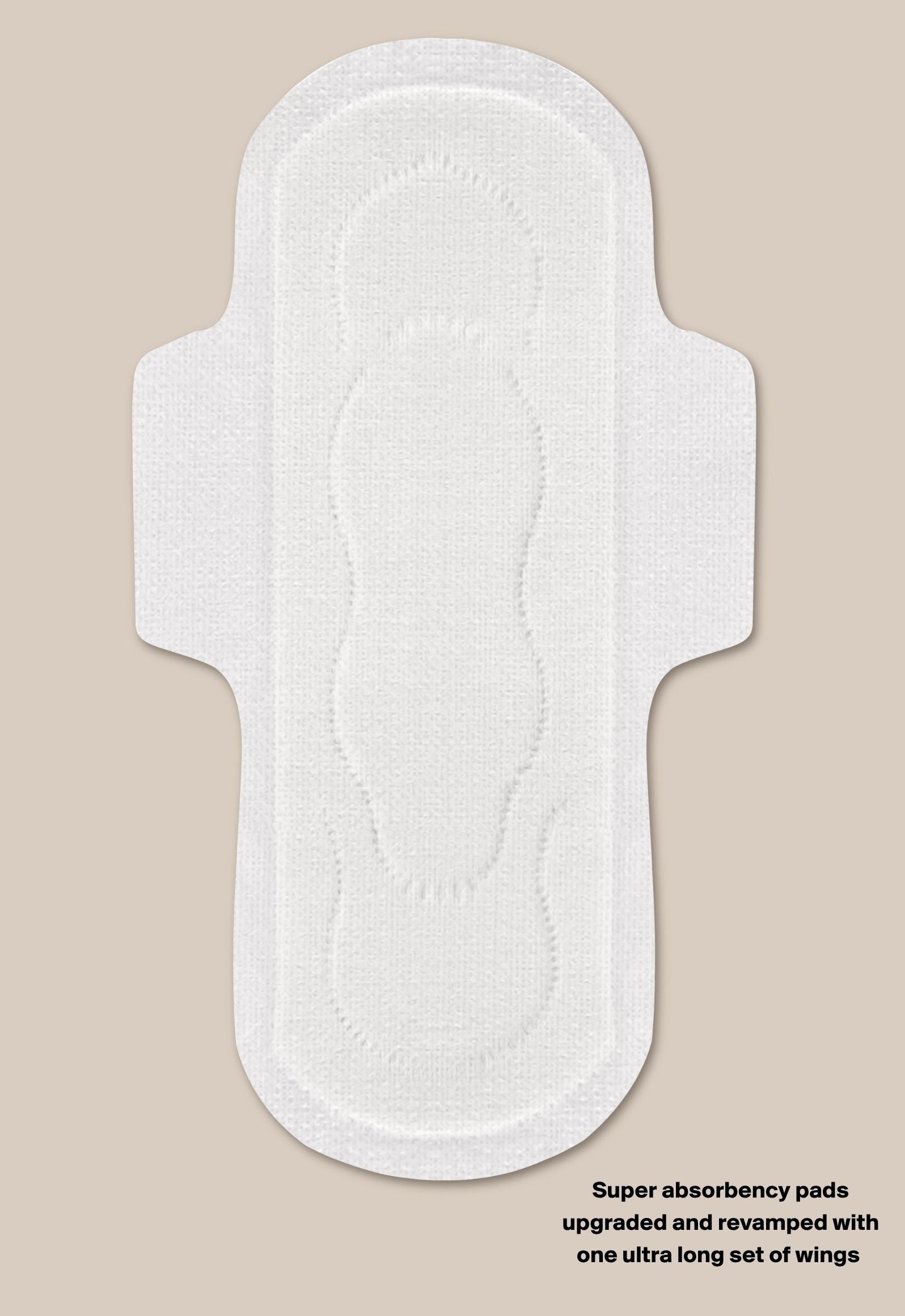 Organic Cotton and Hemp Fiber Pads with Wings- Super Absorbency - Image 2
