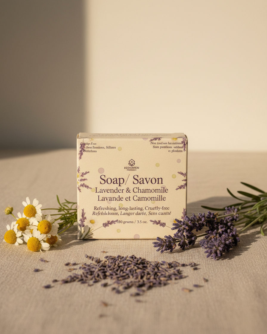 Lavender + Chamomile Soap Bar | Calm & Soothe - Image 2