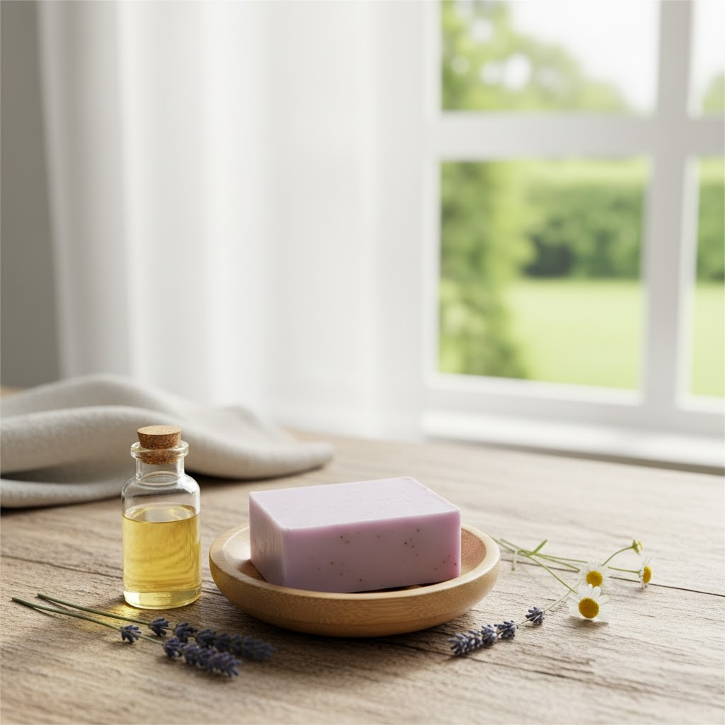 Lavender + Chamomile Soap Bar | Calm & Soothe - Image 3