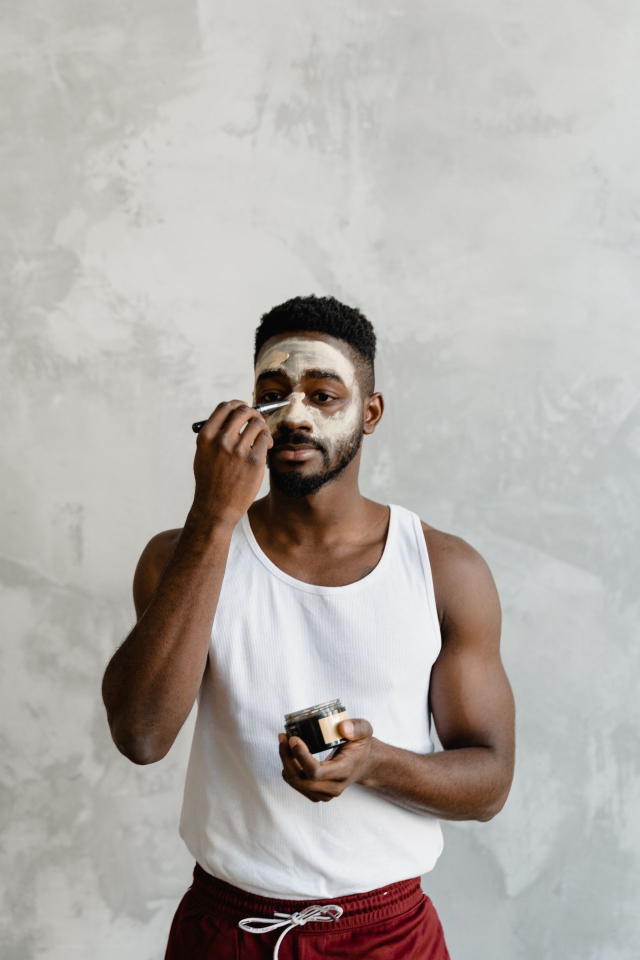 Natural skincare collection for daily facial care routines