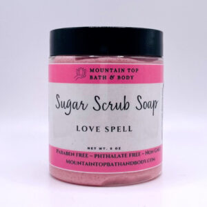 Love Spell Sugar Scrub Soap