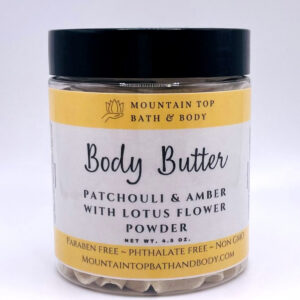 Patchouli & Amber Body Butter