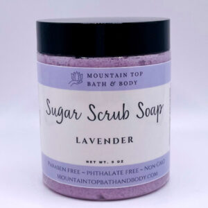 Lavender Sugar Scrub Soap