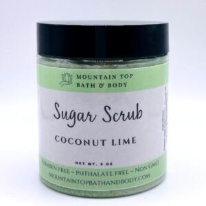 Coconut Lime Sugar Scrub